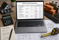 Cara Menghitung Kebutuhan Material Rumah