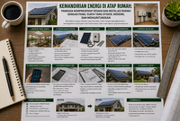 Desain dan Instalasi Rumah dengan Panel Surya yang Efisien