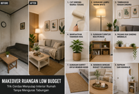 Makeover Ruangan Low Budget