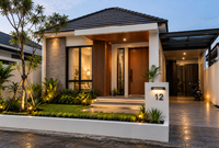 Model Fasad Rumah Minimalis yang Menarik
