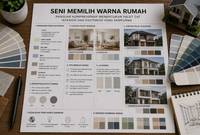 Seni Memilih Warna Rumah