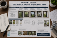 Tips Memilih Jendela Rumah yang Tepat