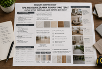 Tips Memilih Keramik Rumah